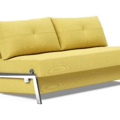 Innovation Modern Living Cubed Sofa Bed With Chrome Legs