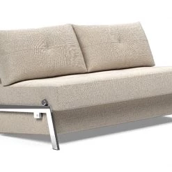 Innovation Modern Living Cubed Sofa Bed With Chrome Legs