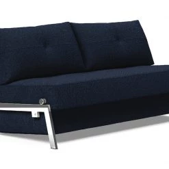Innovation Modern Living Cubed Sofa Bed With Chrome Legs