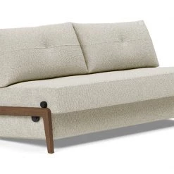 Innovation Cubed Sofa Bed With Dark Wood Legs Modern Living