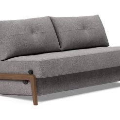 Innovation Cubed Sofa Bed With Dark Wood Legs Modern Living