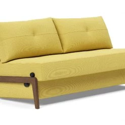 Innovation Cubed Sofa Bed With Dark Wood Legs Modern Living