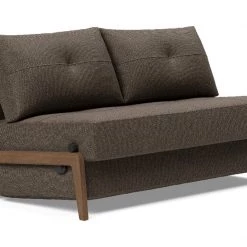 Innovation Cubed Sofa Bed With Dark Wood Legs Modern Living