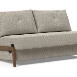Innovation Cubed Sofa Bed With Dark Wood Legs Modern Living