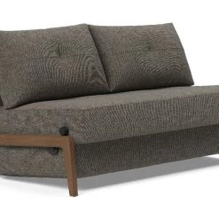 Innovation Cubed Sofa Bed With Dark Wood Legs Modern Living