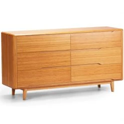 Greenington Modern Bedroom Currant Six Drawer Dresser