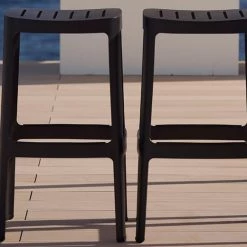 Cane-Line Cut High Bar Stool