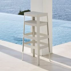 Cane-Line Cut High Bar Stool