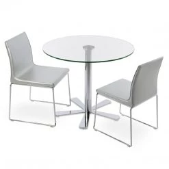 SohoConcept Daisy 5 Star Glass Dining Table