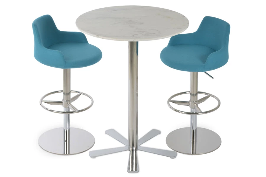 SohoConcept Daisy 5 Star Marble Bar Table 8 SohoConcept Daisy 5 Star Marble Bar Table