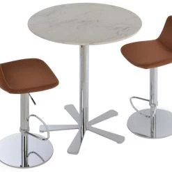 SohoConcept Daisy 5 Star Marble Bar Table