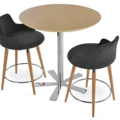 SohoConcept Daisy 5 Star Wood Counter Table