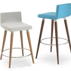 SohoConcept Dallas DR Wood Bar Stool