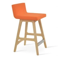 SohoConcept Dallas PR Wood Counter Stool