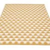 Pappelina Dana Ochre & Beige & Vanilla Rug Rugs