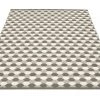 Pappelina Rugs Dana Warm Grey & Charcoal & Vanilla Rug