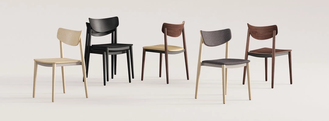 B&T Dante Stacking Chair 5 B&T Dante Stacking Chair