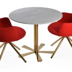 SohoConcept Modern Dining Dervish Stick Swivel Chair