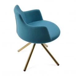 SohoConcept Modern Dining Dervish Stick Swivel Chair