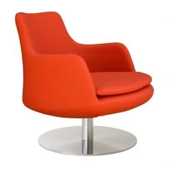 SohoConcept Modern Living Dervish Swivel Lounge Arm Chair