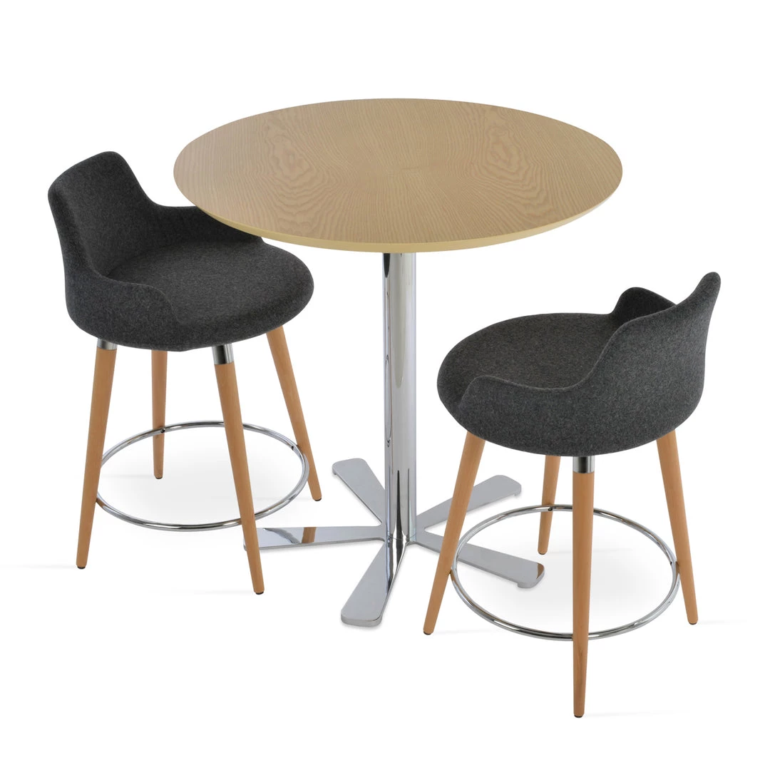 SohoConcept Dervish Wood Bar Stool 5 SohoConcept Dervish Wood Bar Stool
