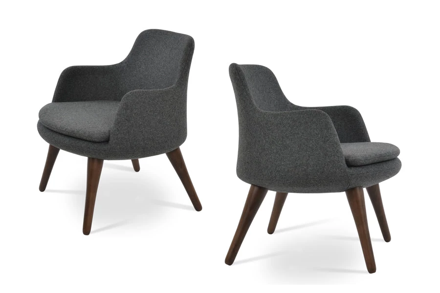 SohoConcept Modern Living Dervish Wood Lounge Arm Chair 8 SohoConcept Modern Living Dervish Wood Lounge Arm Chair