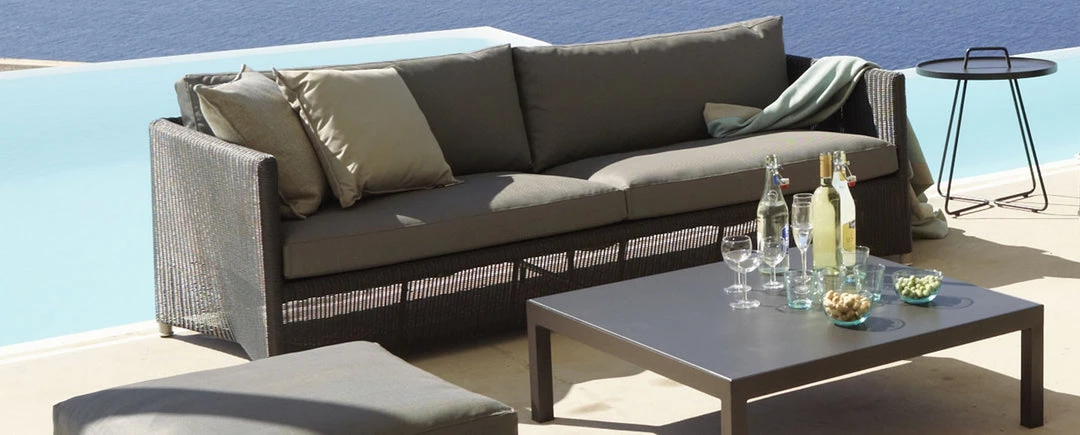 Cane-Line Diamond Outdoor 3-Seater Lounge Sofa 5 Cane-Line Diamond Outdoor 3-Seater Lounge Sofa