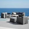 Cane-Line Diamond Outdoor 3-Seater Lounge Sofa