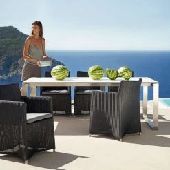 Cane-Line Diamond Outdoor Dining Armchair