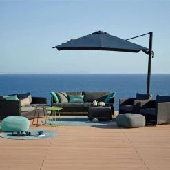 Cane-Line Diamond Outdoor Footstool