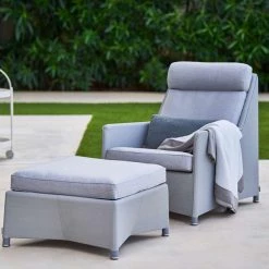Cane-Line Diamond Outdoor Footstool