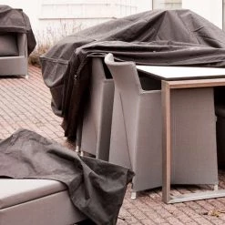 Cane-Line Dining Tables Up To 160 Cm Incl. 4 Chair Cover 9 Cane-Line Dining Tables Up To 160 Cm Incl. 4 Chair Cover