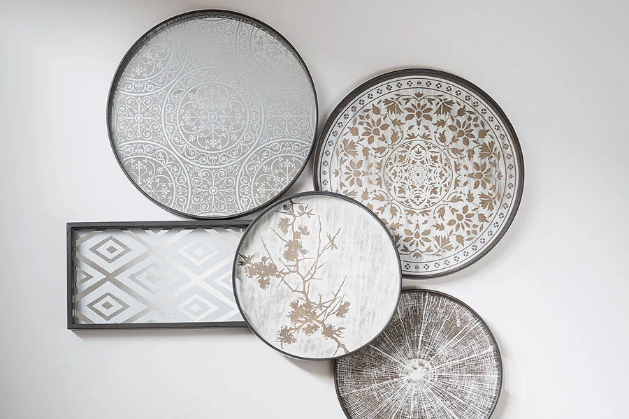 Ethnicraft Display Wall Hanger 4 Set For All Trays (Except Rectangle Medium Size) 8 Ethnicraft Display Wall Hanger 4 Set For All Trays (Except Rectangle Medium Size)