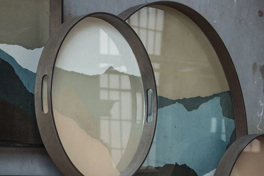 Ethnicraft Display Wall Hanger 4 Set For All Trays (Except Rectangle Medium Size) 9 Ethnicraft Display Wall Hanger 4 Set For All Trays (Except Rectangle Medium Size)