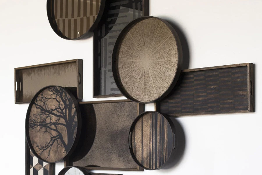 Ethnicraft Display Wall Hanger 4 Set For All Trays (Except Rectangle Medium Size) 10 Ethnicraft Display Wall Hanger 4 Set For All Trays (Except Rectangle Medium Size)