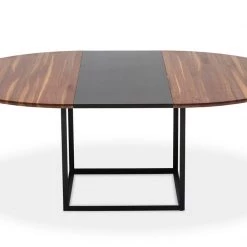 DK3 Jewel Table Round / Max. 1 Extension Leaf Modern Dining
