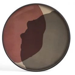 Ethnicraft Dots Glass Round Tray