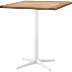 Cane-Line Drop 28" Square Teak Cafe Table