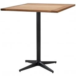 Cane-Line Drop 28" Square Teak Cafe Table 11 Cane-Line Drop 28