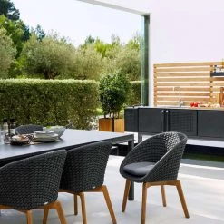 Cane-Line Drop Outdoor Teak Wall