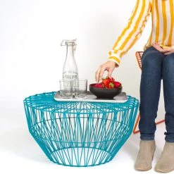 Bend Drum Ottoman/Table