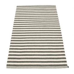 Pappelina Duo Charcoal & Vanilla Rug