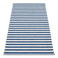 Pappelina Duo Denim & Vanilla Rug