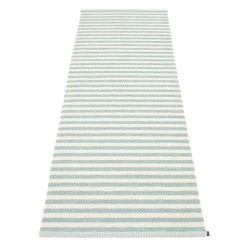 Pappelina Duo Pale Turquoise & Vanilla Rug