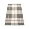 Pappelina Ed Charcoal & Warm Grey With Vanilla Runner Rug
