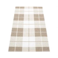 Pappelina Ed Dark Linen & Fossil Grey Runner Rug