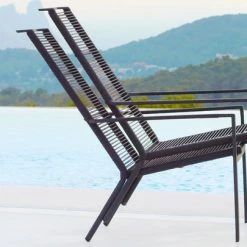 Cane-Line Edge Highback Stackable Lounge Chair