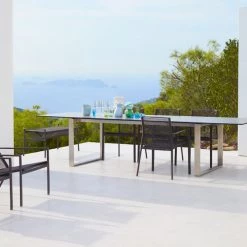 Cane-Line Edge Stackable Dining Armchair