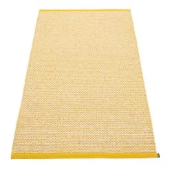 Pappelina Effi Mustard Runner Rug