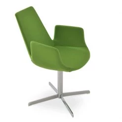 SohoConcept Modern Living Eiffel Arm 4 Star Swivel Chair